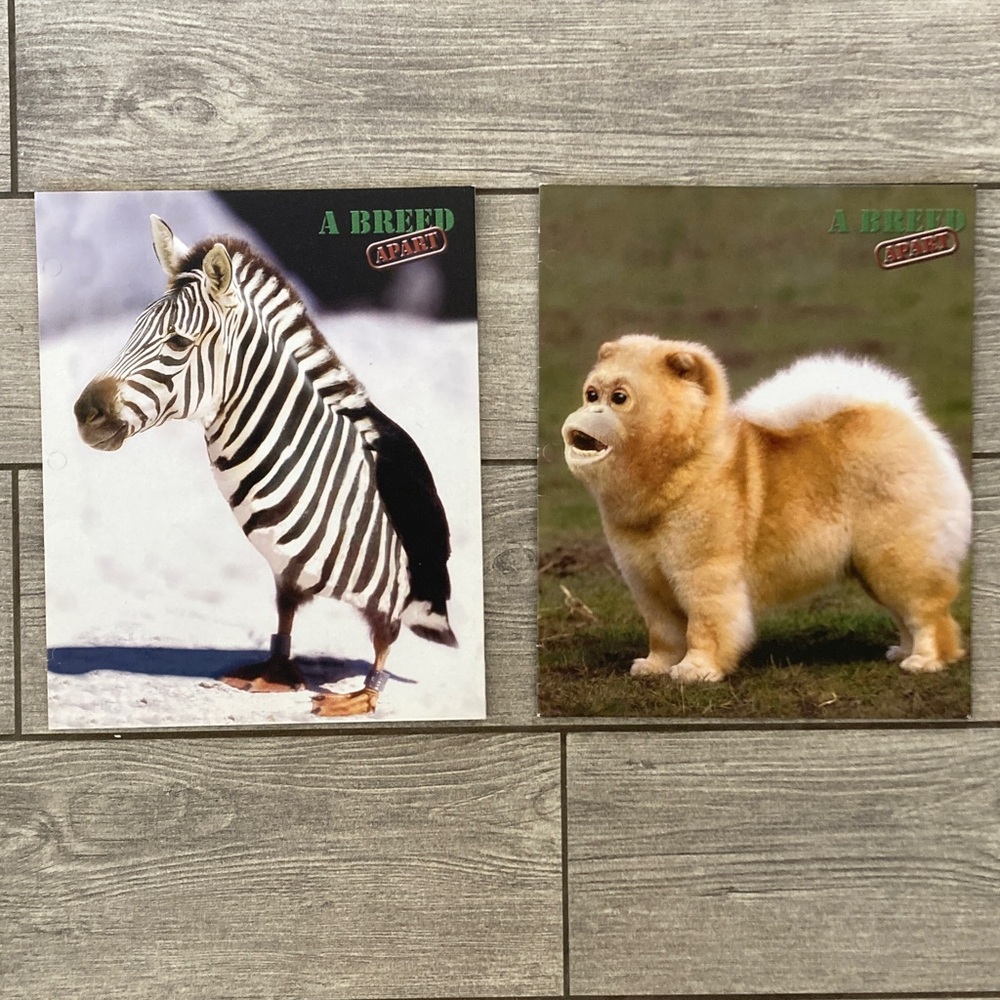 (2006) Rare! A Breed Apart Animal Folders